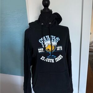Grumpy’s Ketchum, Idaho Hanes Black Hoodie